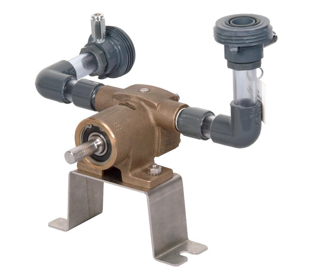 Flexible Impeller Pump (Optional) 46712-10 The Flexible Impeller Pump is used to study the characteristics of this type of pumps and the maintenance that they require.