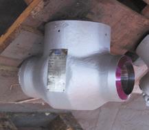 Fig. 6042 6045 RAIMONDI High pressure forged check valves recommended to prevent flow reversal in severe applications.