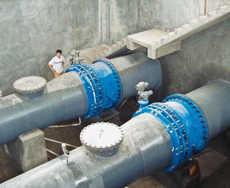Highest product quality and reliability are therefore of greatest importance. In many of these systems pumps are used to transport water across hills or to water towers.
