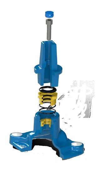 Drillings International Standards Full tightness The wedge of the gate valve is fully vulcanized, and the wide sealing profile guarantees full tightness even at minimal network pressure.