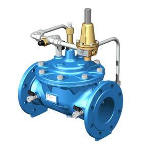 Hydrostab Hydrostab pressure reducing valve - Series K1 10 Reduces a higher upstream pressure to a steady lower downstream pressure regardless of variations in flow and/or upstream pressure.