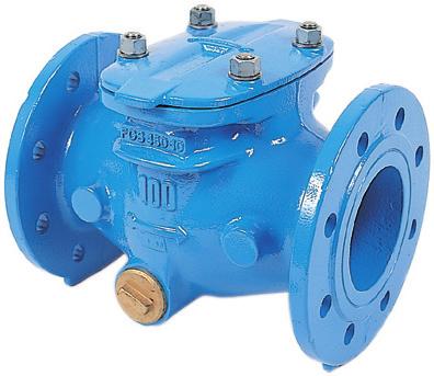 The strainer box also has anticorrosive epoxy powder coating. This valve is widely used in drinking water and irrigation networks. FEATURES Compact design.