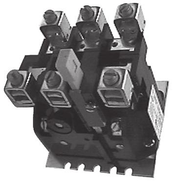 Instructions for A00, A0, A50 size 6, two- or three-pole Instruction Leaflet IL0330300E Type B overload relay A00 motor controllers are usually equipped with a Type B blocktype ambient compensated