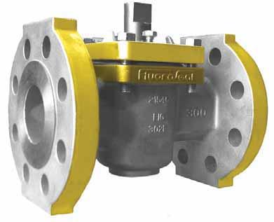 ANSI/ASME Class 300 Lbs FluoroSeal HF Alkylation Plug Valve HF ALKYLATION PLUG VALVES FluoroSeal HF Alkylation Valves are designed and manufactured in strict compliance with the requirements of the
