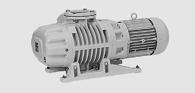 RUVAC WS/WSU Roots Vacuum Pumps with Air-Cooled Canned Motors Single-stage Roots vacuum pump RUVAC WSU 1001 shown with ISO-K 100 rotatable flanges Advantages to the User - Two series, each with four