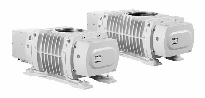 RUVAC WH/WHU Roots Vacuum Pumps with Water-Cooled Hermetically Sealed Motors with Mineral Oil, Synthetic Oil or PFPE filling RUVAC WH 4400 single-stage Roots vacuum pump with hermetically sealed