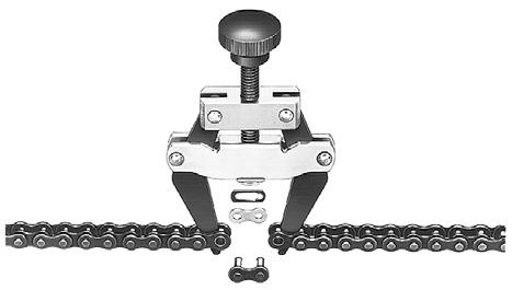 Chain Tools V-Drives FHP Drives Chain Assembly Tools This unique tool was designed to make sizes 35 thru 240 chain installation easy.