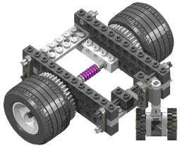 The closer the CG is to the center of the wheelbase, the more stable the robot becomes.