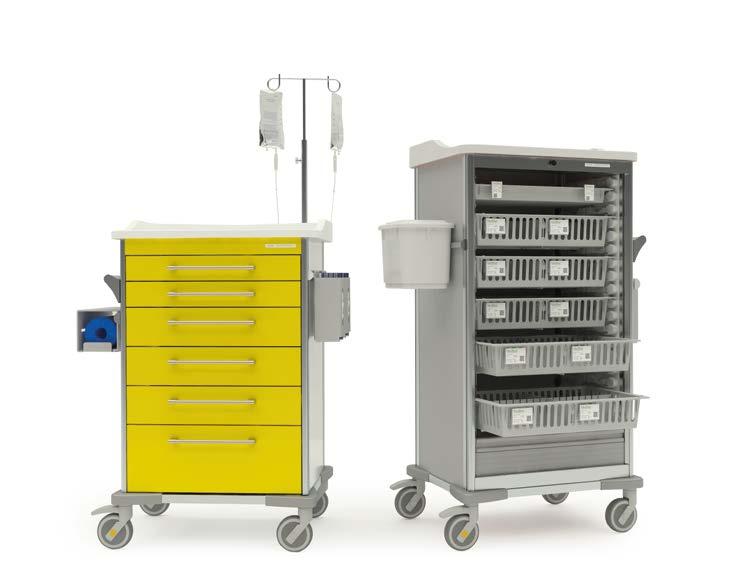 Isolation Cart DESIGNED TO DELIVER CARE WHILE PROTECTING AGAINST THE SPREAD OF INFECTION Patients with certain conditions may be nursed in isolation to prevent them spreading or contracting infection.