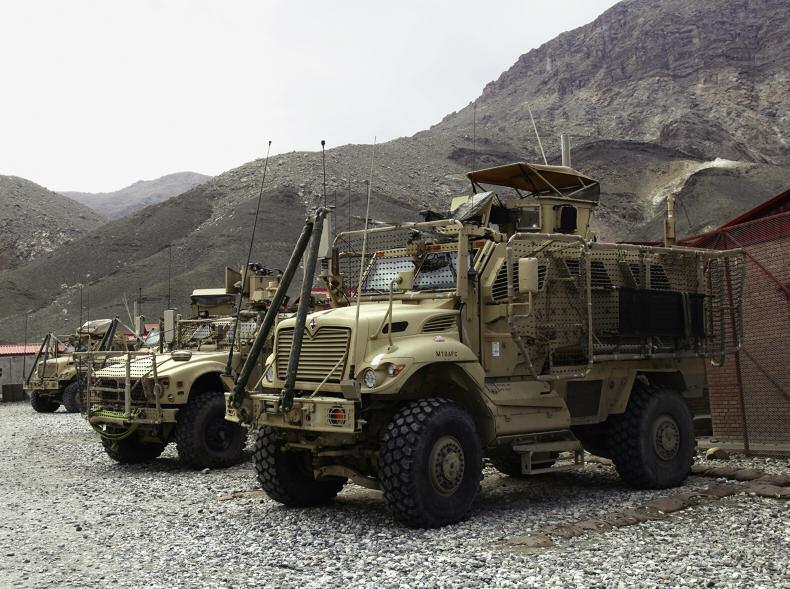an untold number of lives, MRAP vehicles are armored vehicles with a blast-resistant, V-bottomed underbody designed to protect the crew from mine blasts and fragmentary and direct-fire weapons.