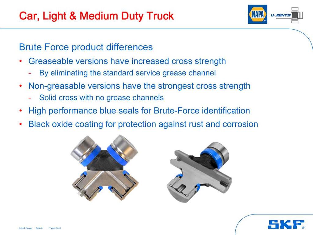Page 8 Here are the Brute Force universal joint
