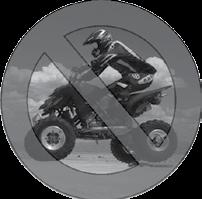 RIDING YOUR ATV Operating this ATV at excessive speeds could be hazardous. Riding at excessive speeds increases your chances of losing control of the ATV, which could result in an accident.