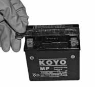 INSPECTION AND MAINTENANCE Note: The following page is for vehicles with battery s containing separate electrolyte pack. Most battery s will come with the electrolyte already sealed into the battery.