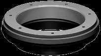 BDA-1159 A Robust design bearing Composite bearing with integrated spring seat and top-mount