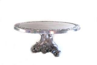 Price: R85 EMBOSSED CAKE STAND Measurements: H: 13cm