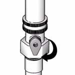 Open lever on Power Flush attachment. ti5580a ti9344a 7. Screw power flush attachment to garden hose. Close valve. 8. Turn on water.