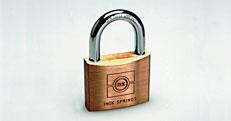 S PT 10 00 STC T-handle assembly DX Padlock - 40mm Solid extruded brass case. Hardened steel shackle.