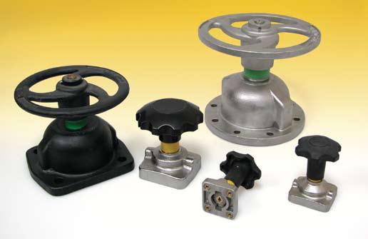 Bonnet Assemblies Top-Flo manual bonnets offer many features that have been carefully designed with the user in mind.
