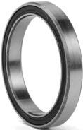 Because of shock loads, severe environmental conditions and the necessity of smooth feel for the rider, this bearing requires a high degree of accuracy and