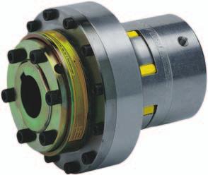 with torsionally flexible ROTEX with ROTEX as shaft-to-shaft-connection Torsionally flexible safety clutch Axial plug-in Able to compensate for misalignment Various kinds of elastomer hardness