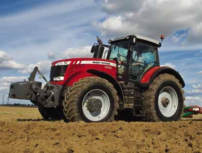 18 19 Model ISO HP MF8670 320 MF8690 370 MF8600 Series 320 370 HP Low running costs and superb reliability 2 models available AGCO Power Engines Large fuel tanks for longer working days 4 point