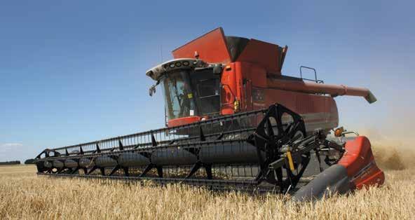 22 23 MF9500 Combines 370 460 HP Capacity without complexity V-Cool System with an auto-reverse fan that