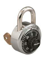 control One combination Key Locks A B A) MASTER 1710 EABOLT CYLINER LOCK Manual deadbolt Key can be removed in lock