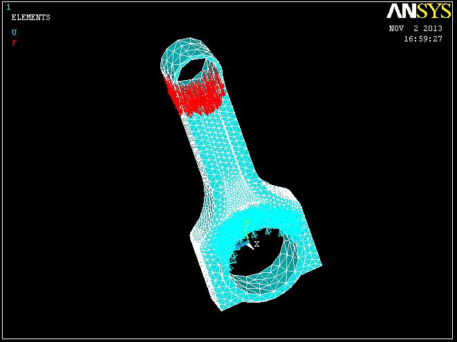 In this study four finite element models were analyzed. FEA for both tensile and compressive loads were conducted.