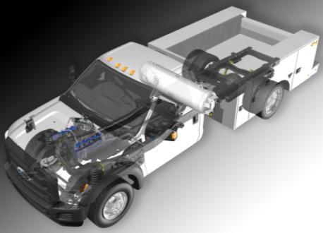 Product Overview Model Years 2012-2015 Engine Size 6.8L V10 (3V) Applications All cab configurations. Ford F-450 / F-550 Chassis Cab All wheelbase configurations. 5-speed automatic transmission.