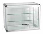 90 w/2 shelves 5052 locking counter tray clear 9.90 89.25 84.