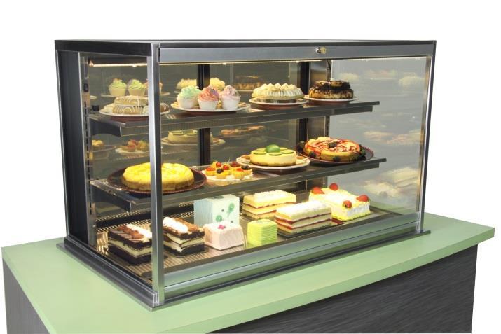 available Clear glass rear doors Available in 2, 3 & 4 lengths Impulse DOS3623R Model Refrigerated Self-Service Drop-In Counter 28-5/8 D x 46-3/4 H