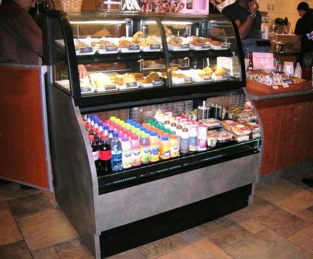 Single case with multiple display areas optimizes precious floor space!