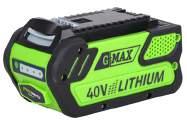 snaps in and out of tools Compatible Only with 40V Tools and Charger Model GWG40C (29447) Greenworks G40B4 40V 144kWh 4Ah Sanyo battery GWG40B4 RRP Inc. VAT 129.99 RRP Ex. VAT 108.