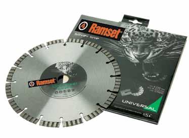 610210 125mm 610220 150mm 610240 230mm Universal Silver 610046 125mm 610045 230mm Factors affecting the cutting characteristics of a diamond saw blade Cutting