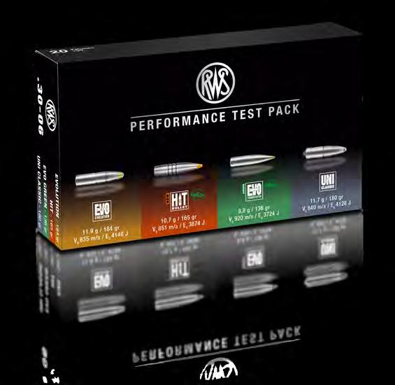 confusion later. The test target also has instructions to help the shooter determine which load performs best. RWS promises maximum accuracy.