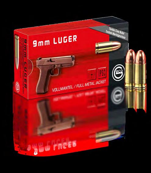 The GECO handgun cartridge line is continuously expanded based upon the needs of the handgun shooter.