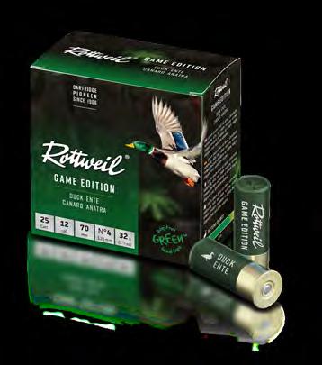 GAME EDITION - developed for game-specific applications The components and performances of each cartridge are tailored to produce an optimal distribution of impact energy and thereby a killing effect