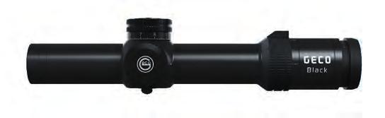 122 OPTICS GECO GECO BLACK Riflescopes This class includes an 8x zoom with a 34 mm tube and a 6x zoom with a 30 mm tube.