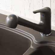 Styles: Available in 6 different colours and more than 150 design/colour combinations as well as matching SILGRANIT -look faucets.