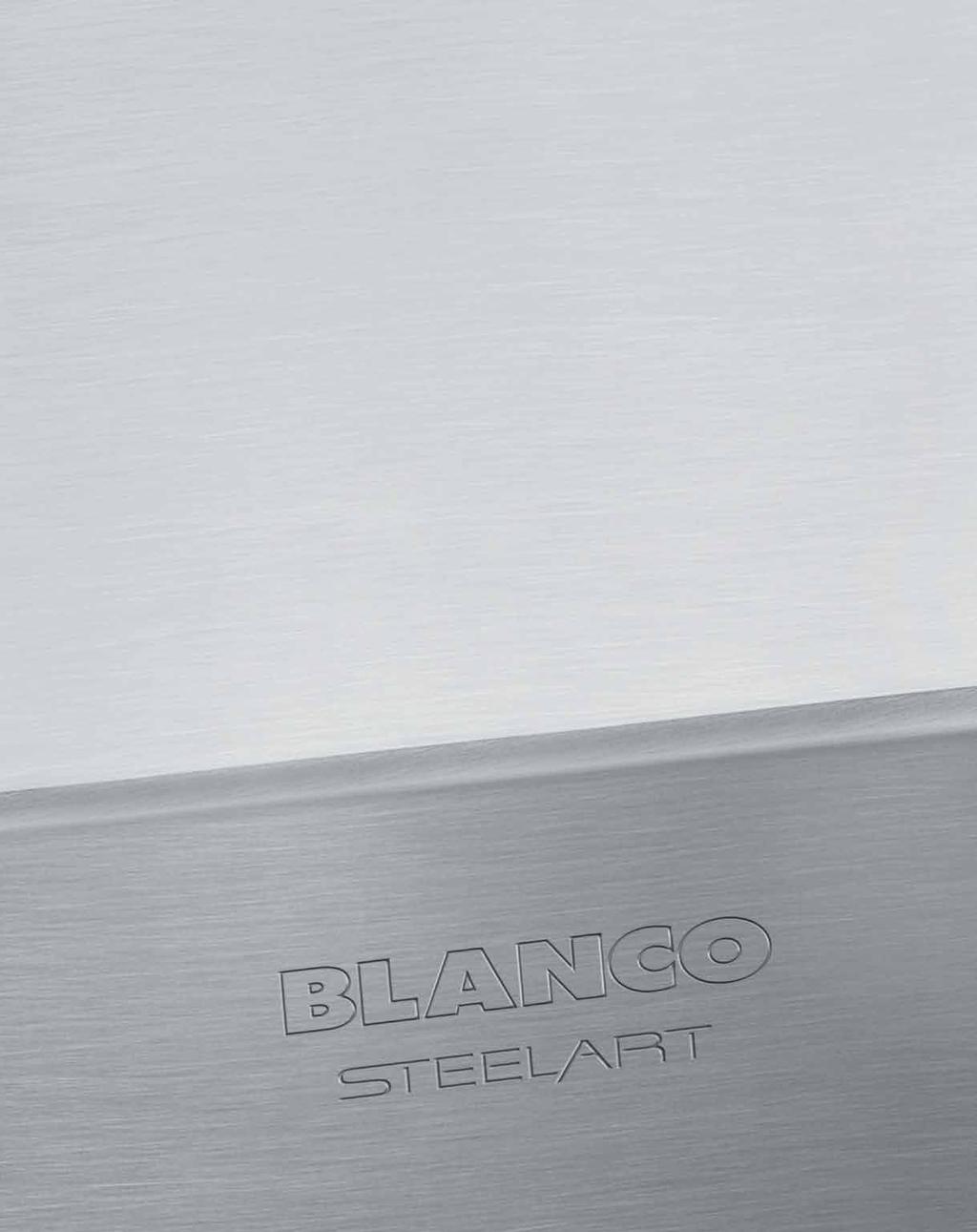 BLANCO STEELART Handcrafted in Germany Flawless