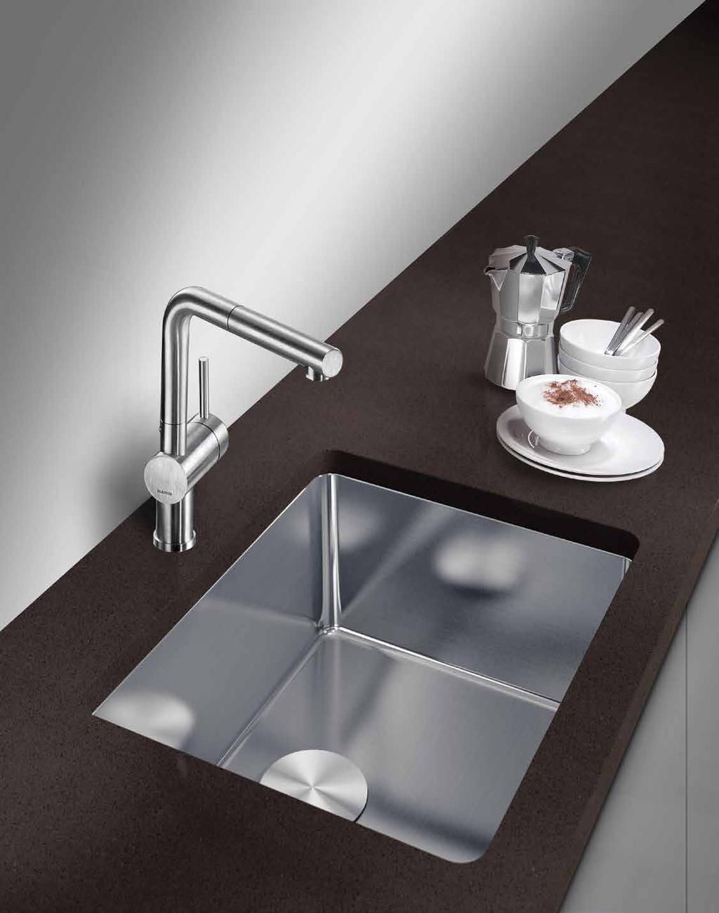 BLANCO Stainless Steel s Timeless Beauty and Durability BLANCO offers a diverse variety of modern stainless steel sinks.