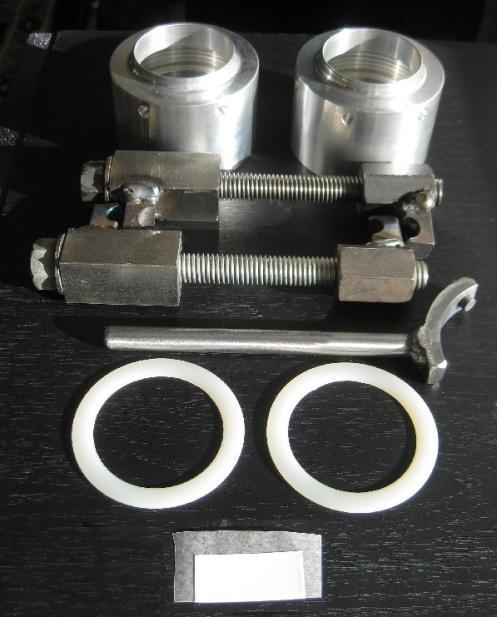 2013 RT / 2014RT / 2015 RT - Shock Spring Adjuster Installation Instructions Billet Aluminum Adjusters (2) Shock Spring Compressors (Optional) Spanner Wrench (1) BajaRon Decals Not Shown (4) Adjuster