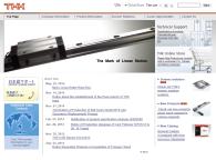 com/ or THK Search Top page of the Global site Technical SupportSite http://www.thk.com/ https://tech.thk.com/ Product Information Search by model number or description.