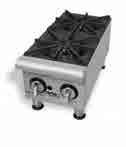 Electric Griddles Electric Griddles feature a 1 griddle plate, electronic snap action controls, welded stainless and aluminized steel construction and 4 adjustable legs.