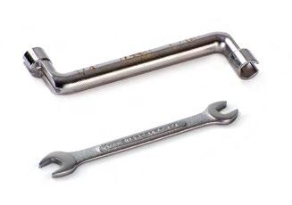 Wrenches For your convenience, we offer wrenches in three standard sizes.