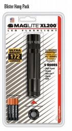 4 mm Weight with batteries 104 g 200 Selectable Modes 1 High Power 2 25% Power 3 Maglite XL200 - Led Art 11286 Maglite