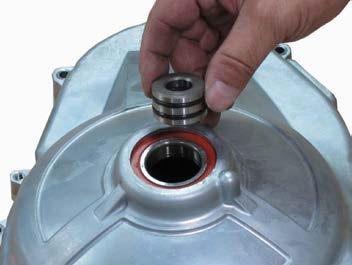 outside diameter as the bearing.
