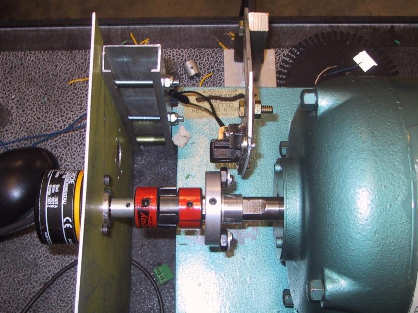 to DC Motor Shaft Nuts positioned