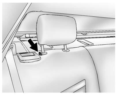 54 SEATS AND RESTRAINTS The height of the head restraint can be adjusted. Pull the head restraint up to raise it. Try to move the head restraint to make sure that it is locked in place.