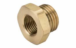 Accessories Ideal supplement for Eisele Liquidline connections 43 Double nipple removable - Whitworth pipe thread DIN ISO 228 - Chambered O-ring - Constant clearance - Working pressure range -0.